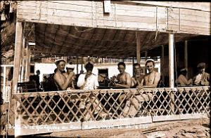 Oran - Ravin Blanc - Guinguette en 1934